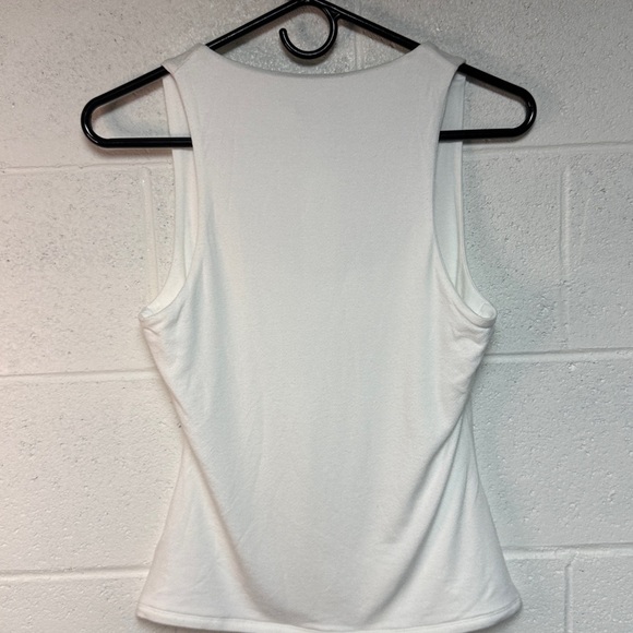Naked Wardrobe Square Neck Tank White Extra Large - Picture 5 of 6